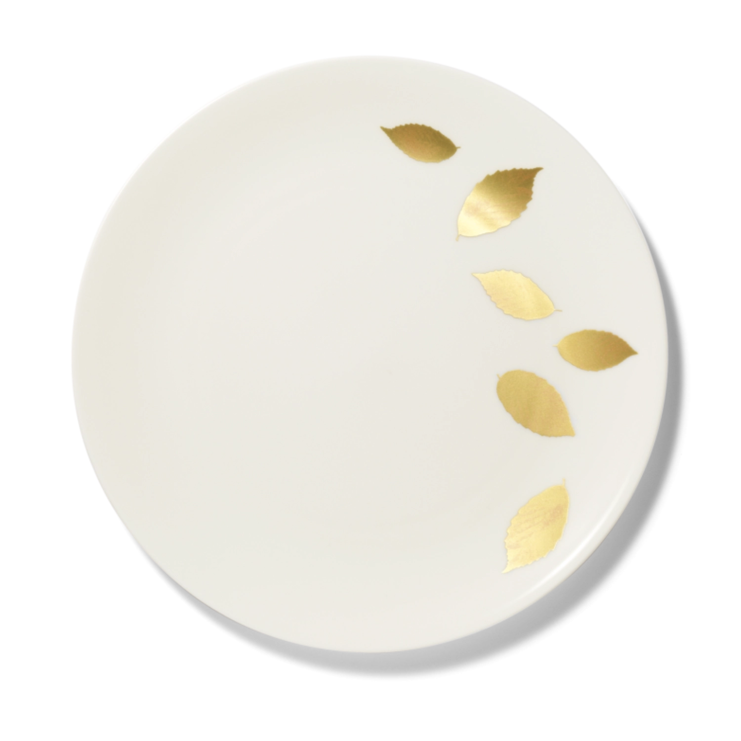 Gold Leaf Teller flach