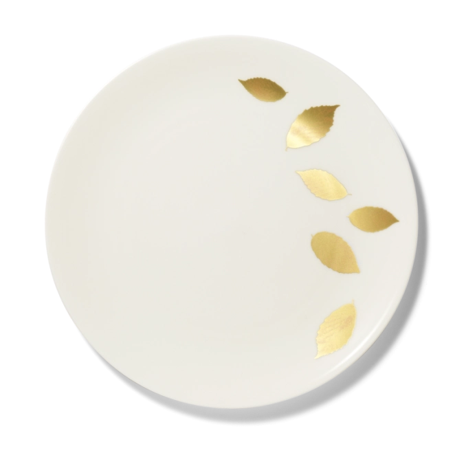 Gold Leaf Teller flach