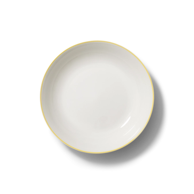 Simplicity Assiette creuse 22,5 cm jaune