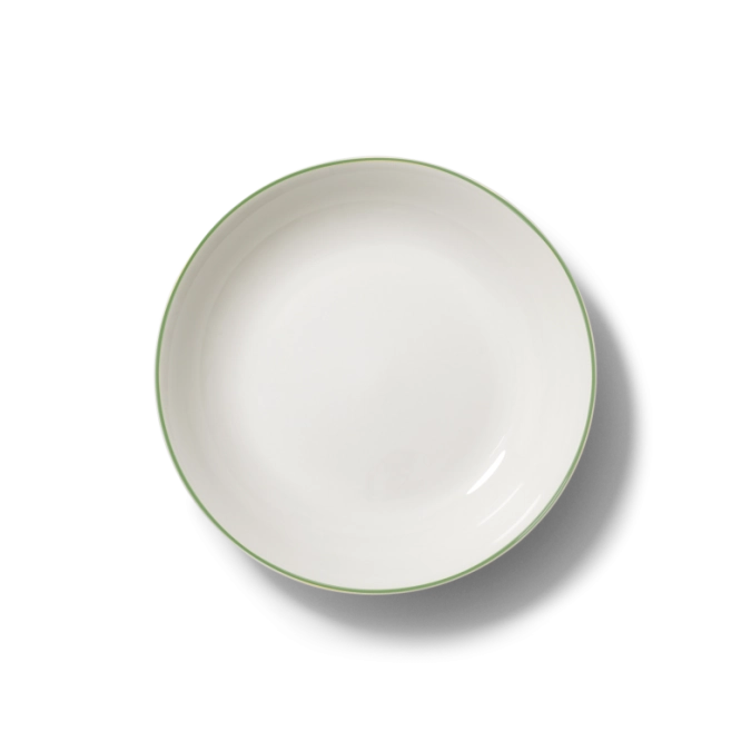 Simplicity Assiette creuse 22,5 cm vert