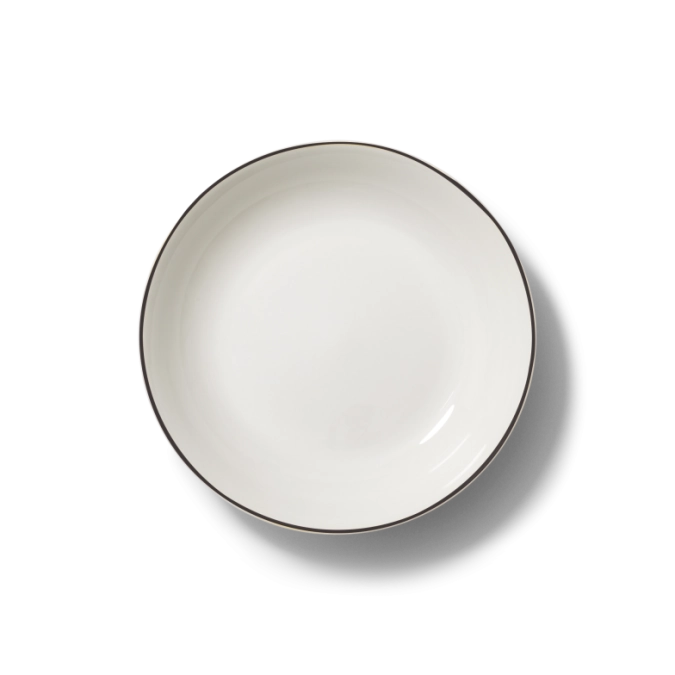 Simplicity Assiette creuse 22,5 cm noir