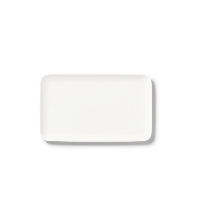 Assiette Pure 15x25 cm blanc