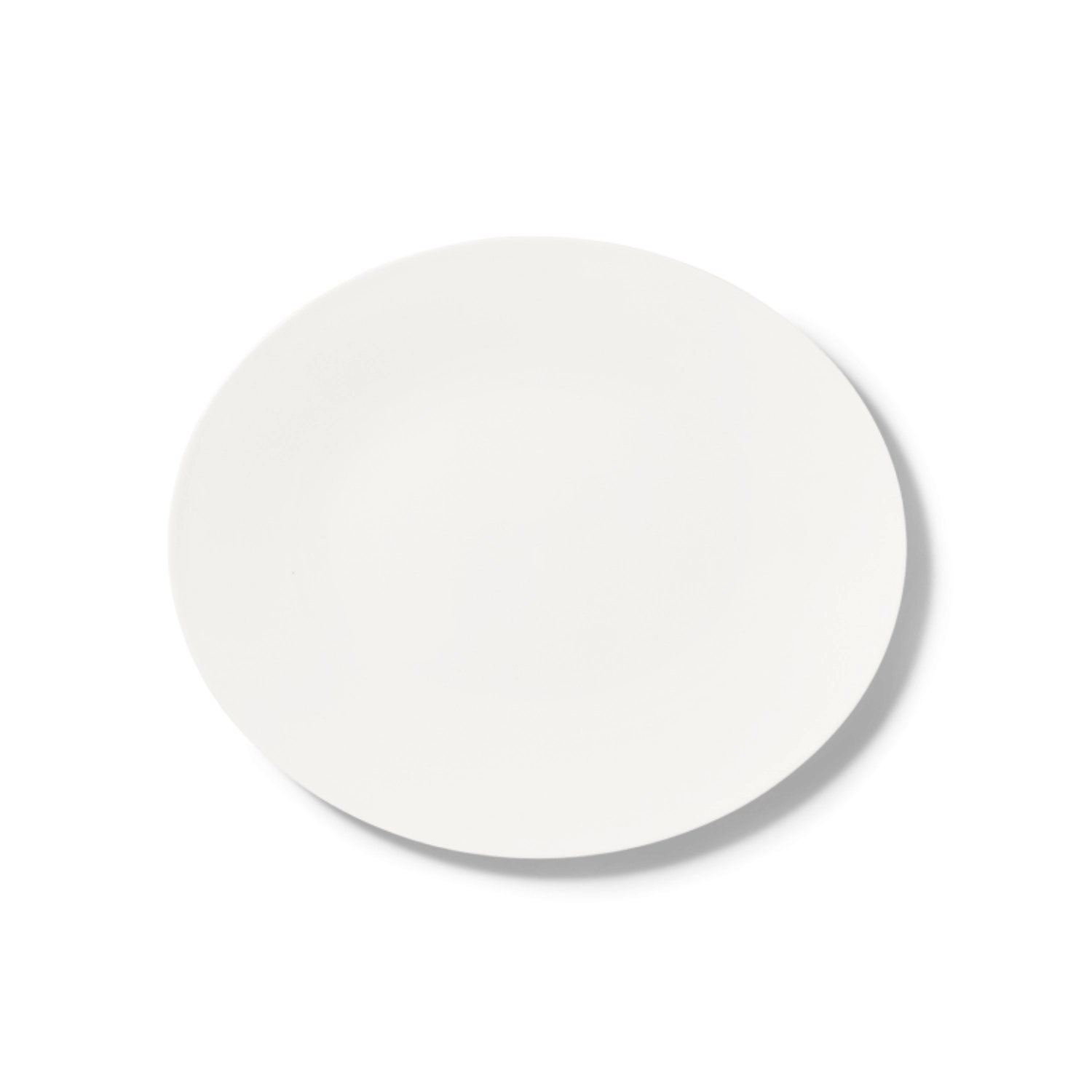 Pure plat / assiette ovale 28 cm blanc