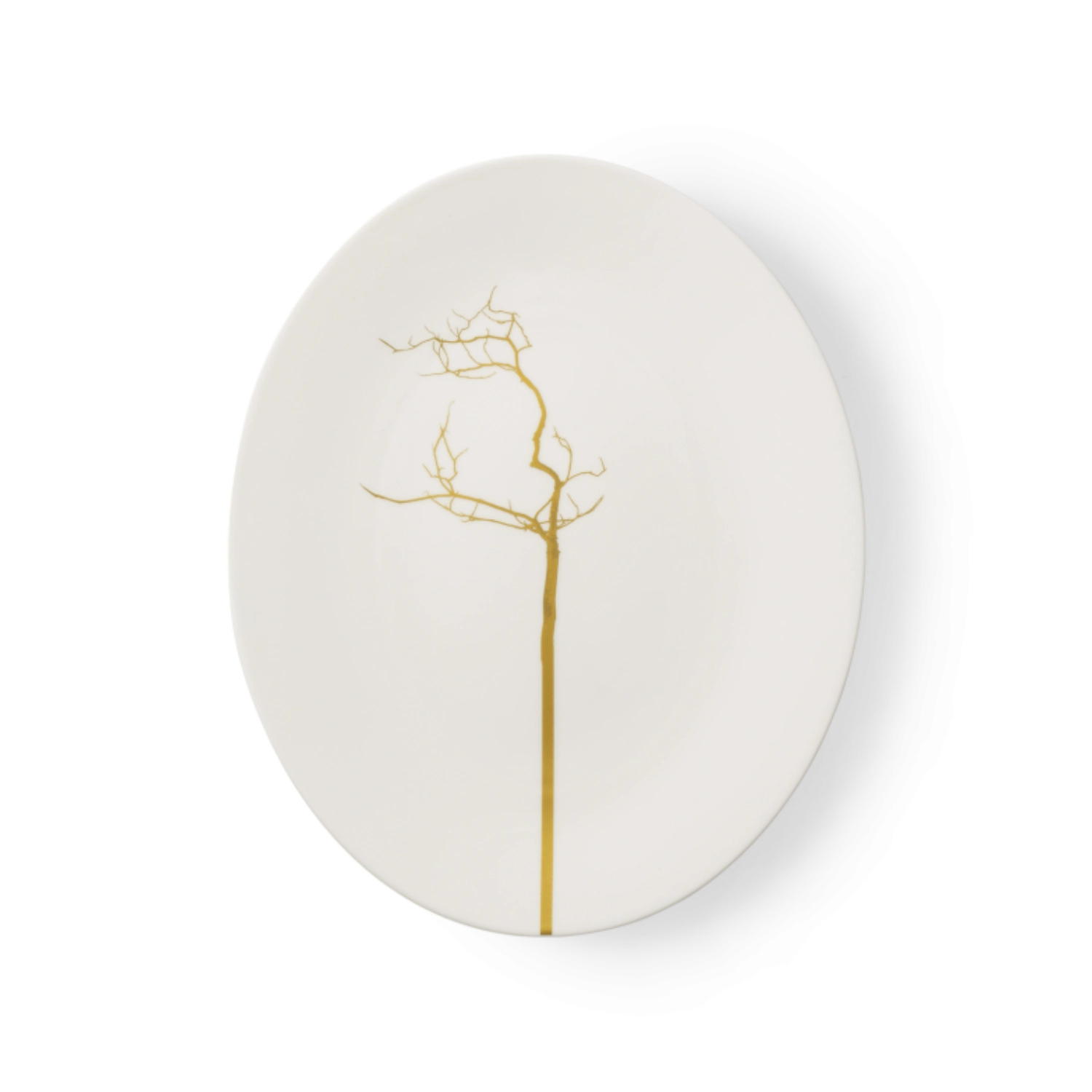 Golden Forest Plateau ovale / assiette à poisson 32 cm