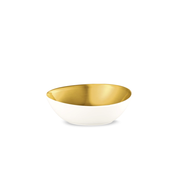 Goldrausch bol ovale 14 cm 0,30 l matt