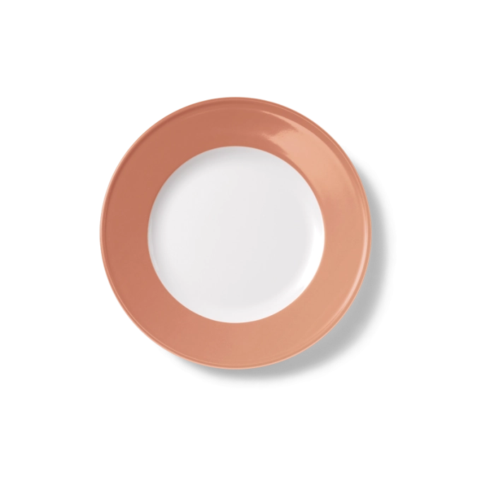 Solid Color Assiette plate 21 cm drapeau blush