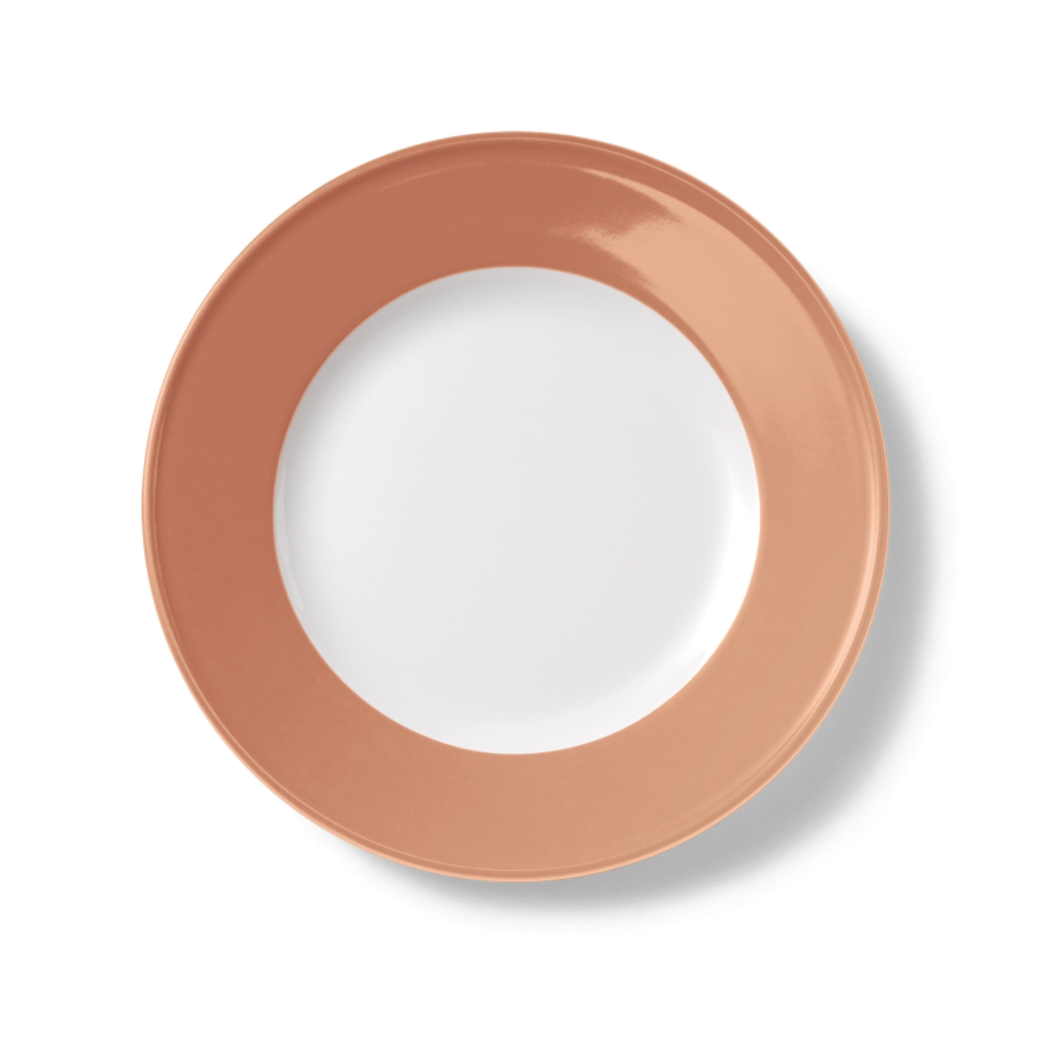 Solid Color Assiette plate 26 cm drapeau blush