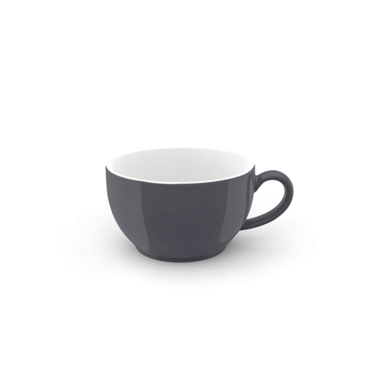 Solid Color Tasse supérieure à café 0,25 l anthracite