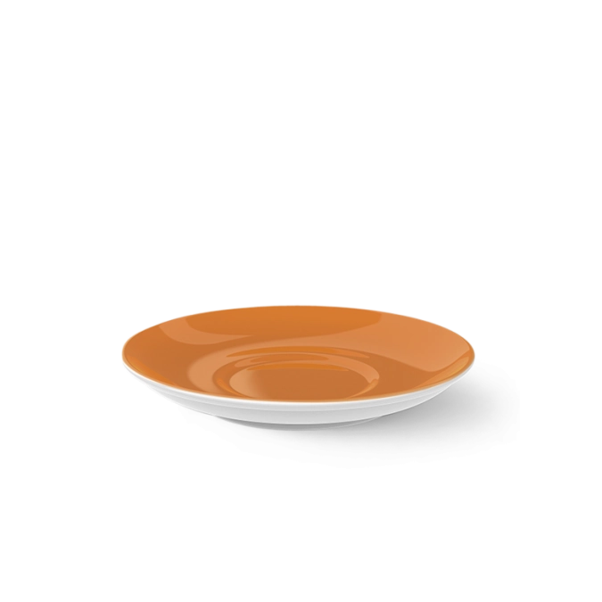 Solid Color Soucoupe à café orange