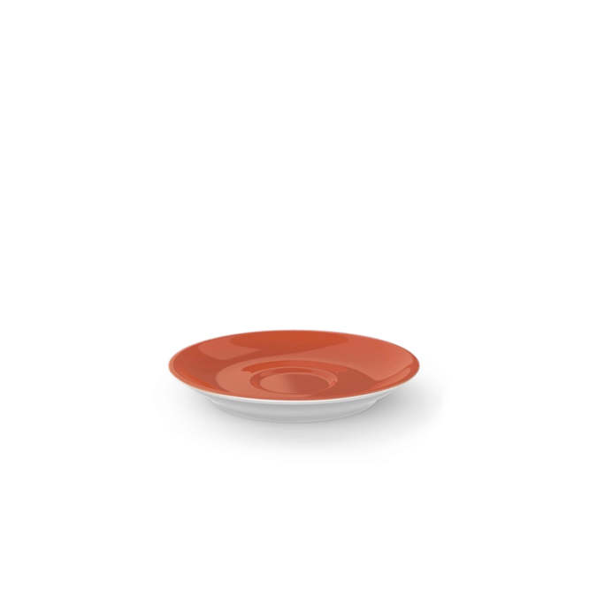 Solid Color Espresso soucoupe classico corail