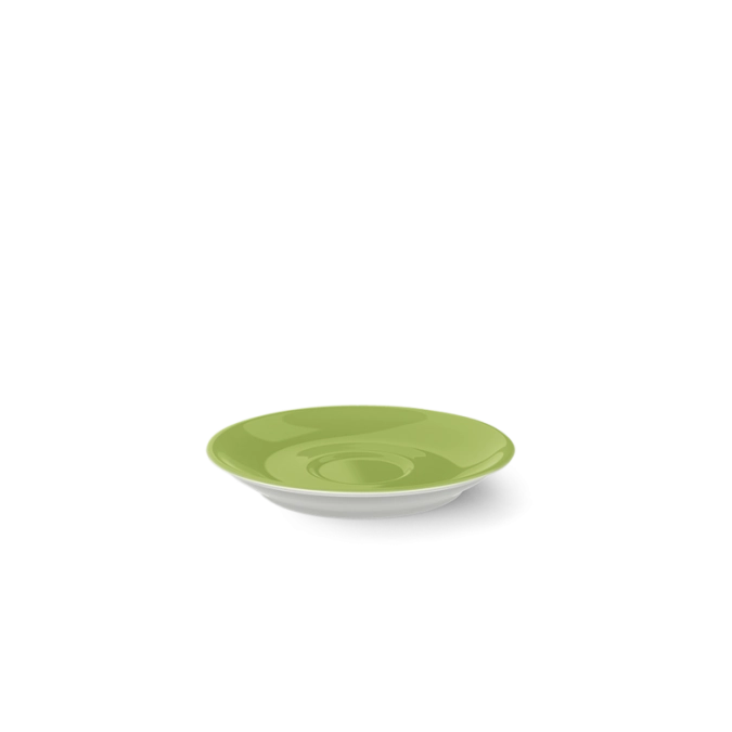 Solid Color Espresso Soucoupe classico vert maïs