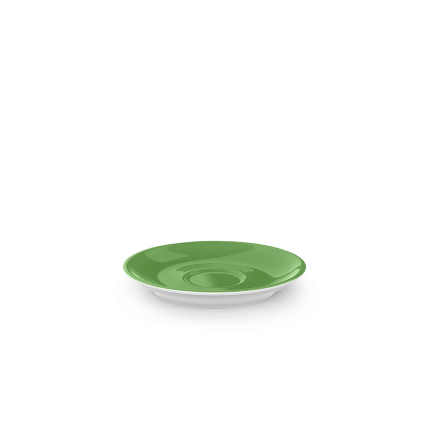 Solid Color Espresso soucoupe classico vert pomme
