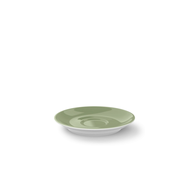 Solid Color Espresso Soucoupe classico kaki