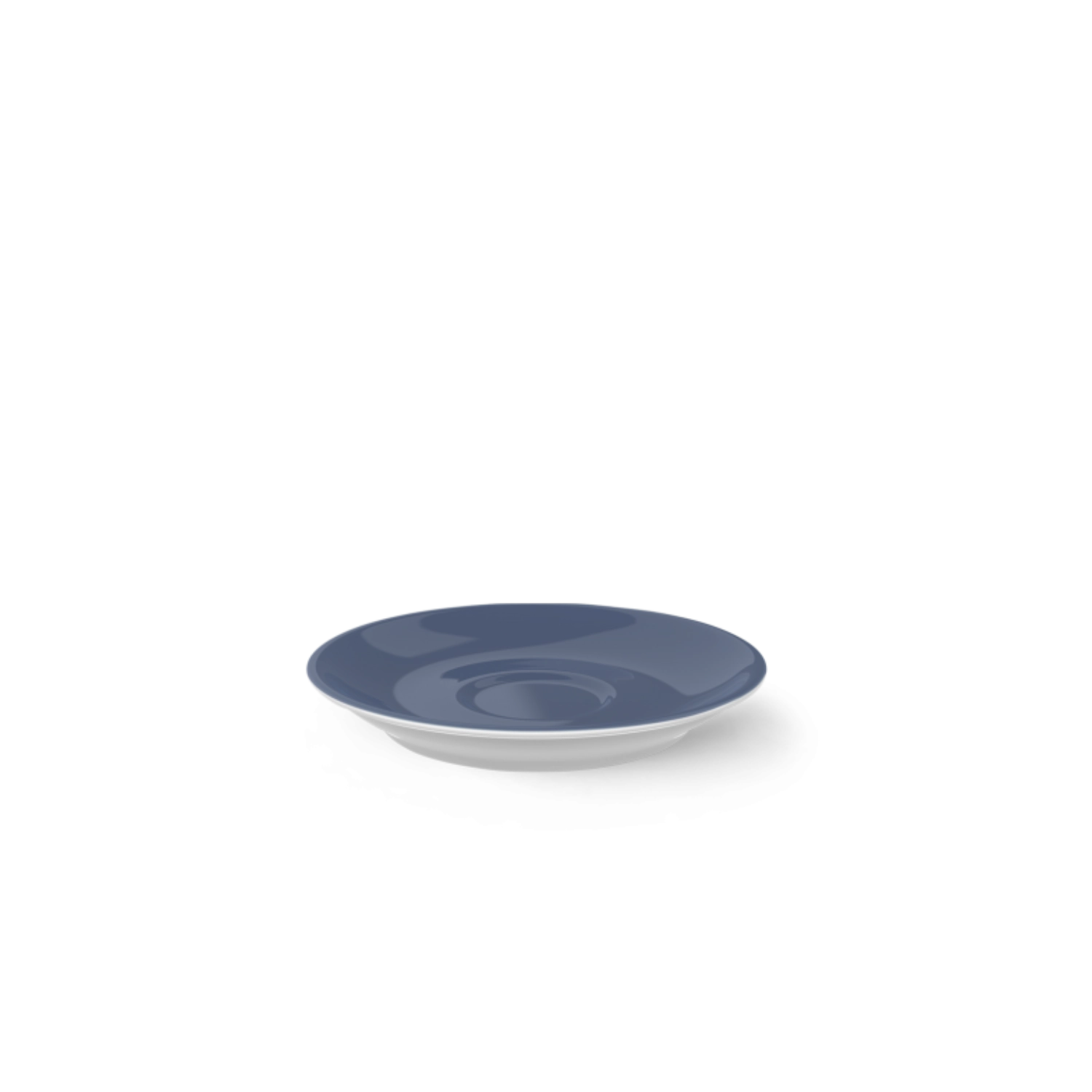 Solid Color Espresso soucoupe classico indigo