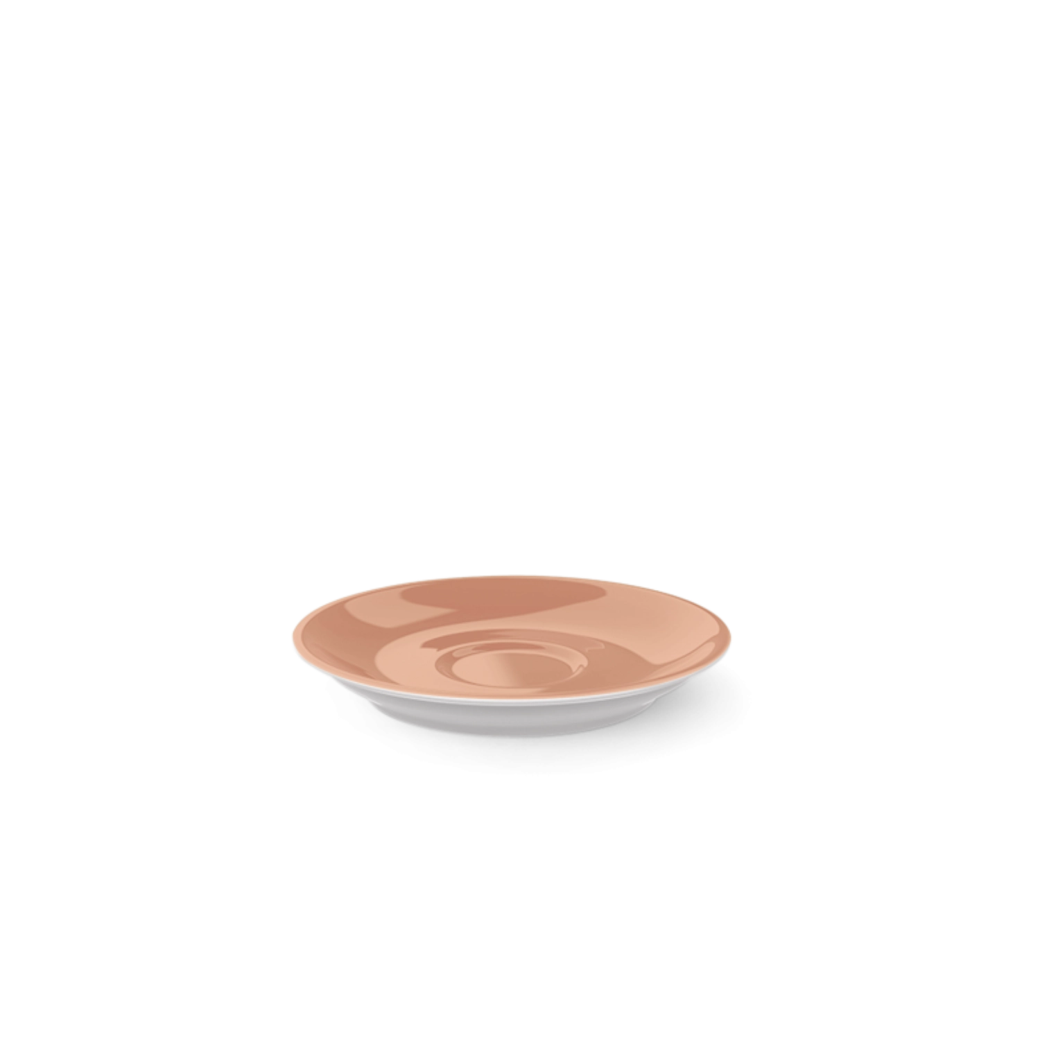 Solid Color Espresso Soucoupe classico blush