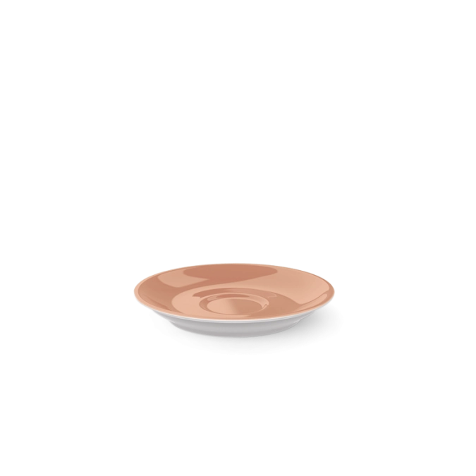 Solid Color Espresso Soucoupe classico blush