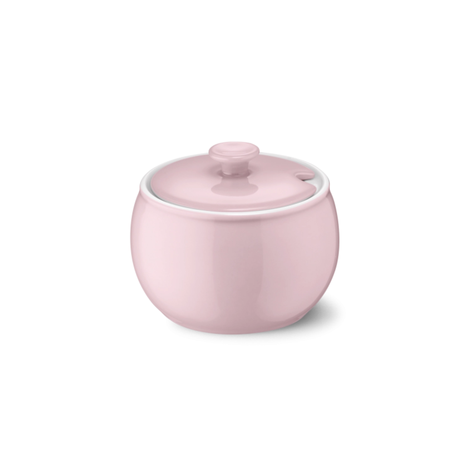 Solid Color sucrier 0.30 l rose pâle