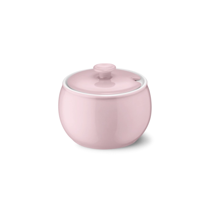 Solid Color sucrier 0.30 l rose pâle