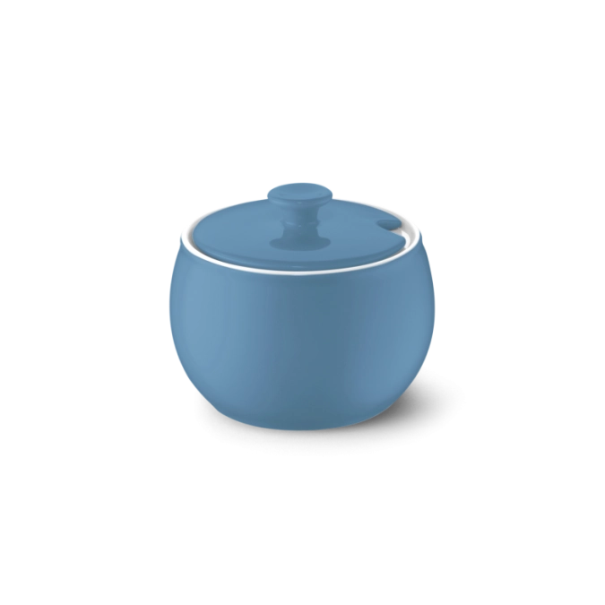 Solid Color sucrier 0.30 l vintage blue