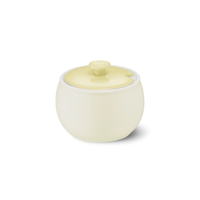 Solid Color couvercle sucrier vanille