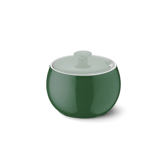 Solid Color sucrier sans couvercle vert sapin