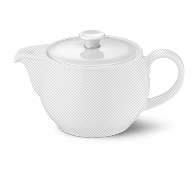 Solid Color couvercle théière 1.1 l blanc