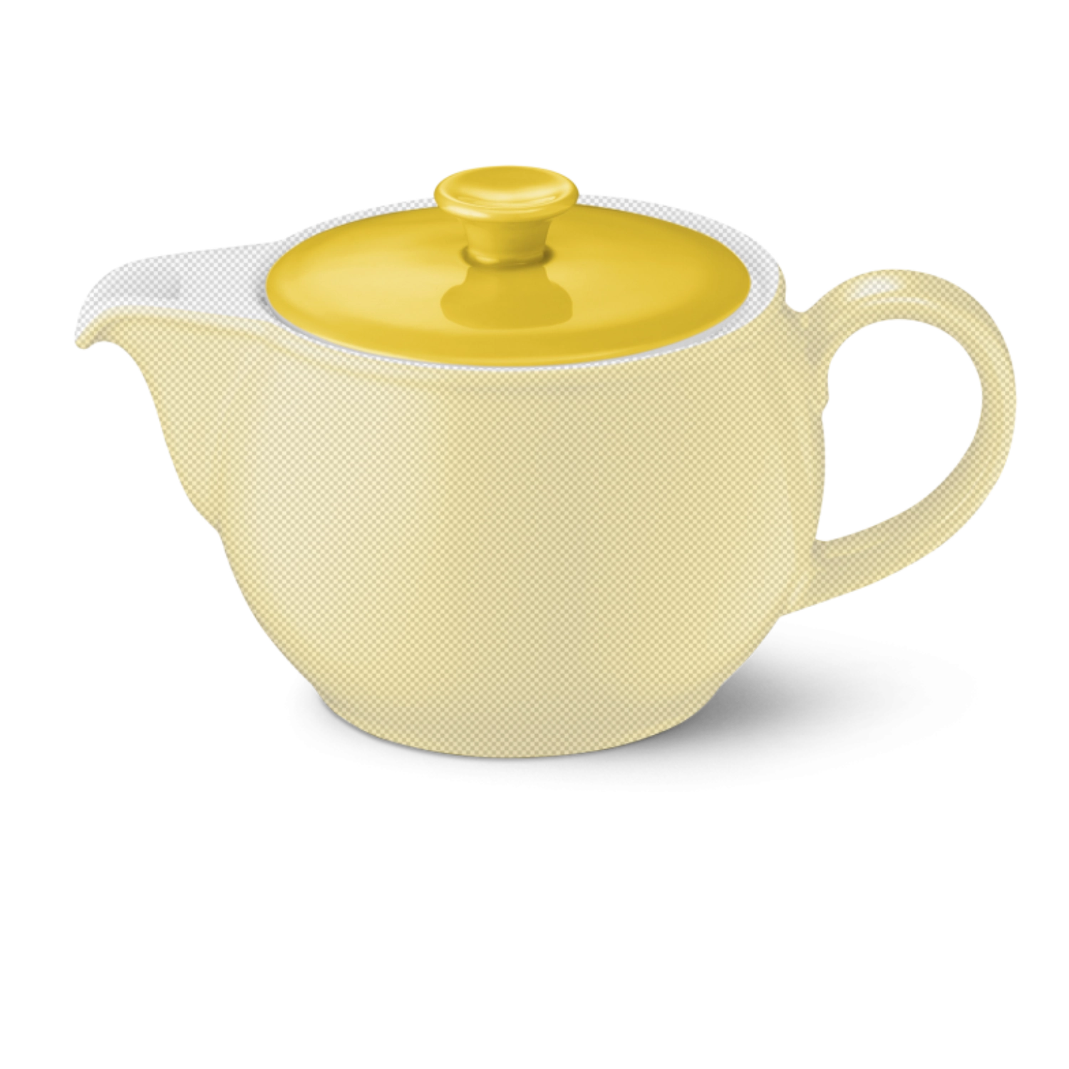Solid Color couvercle théière 1.1 l jaune soleil