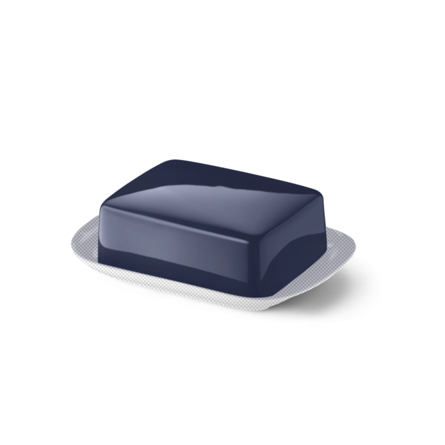 Solid Color beurrier supérieur marine