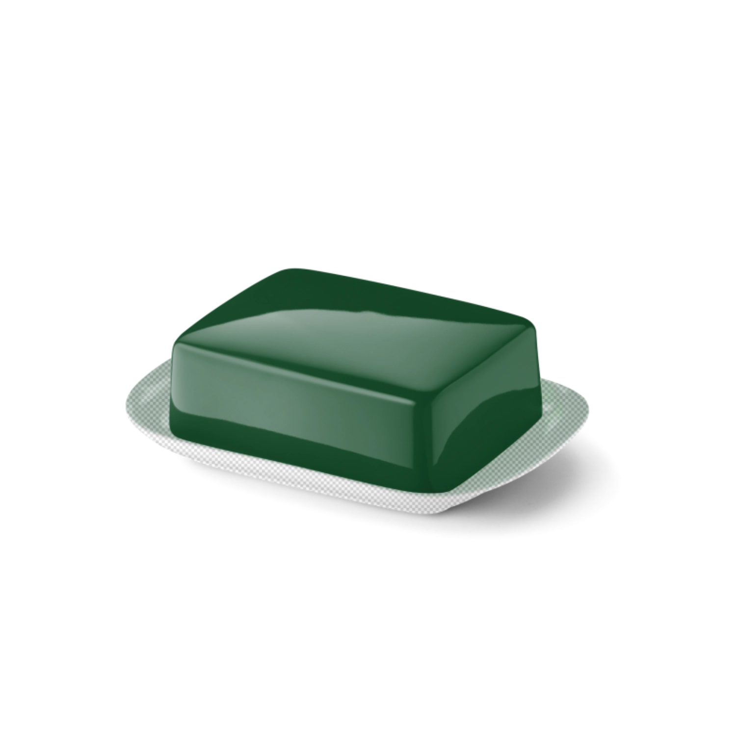 Solid Color beurrier supérieur vert sapin