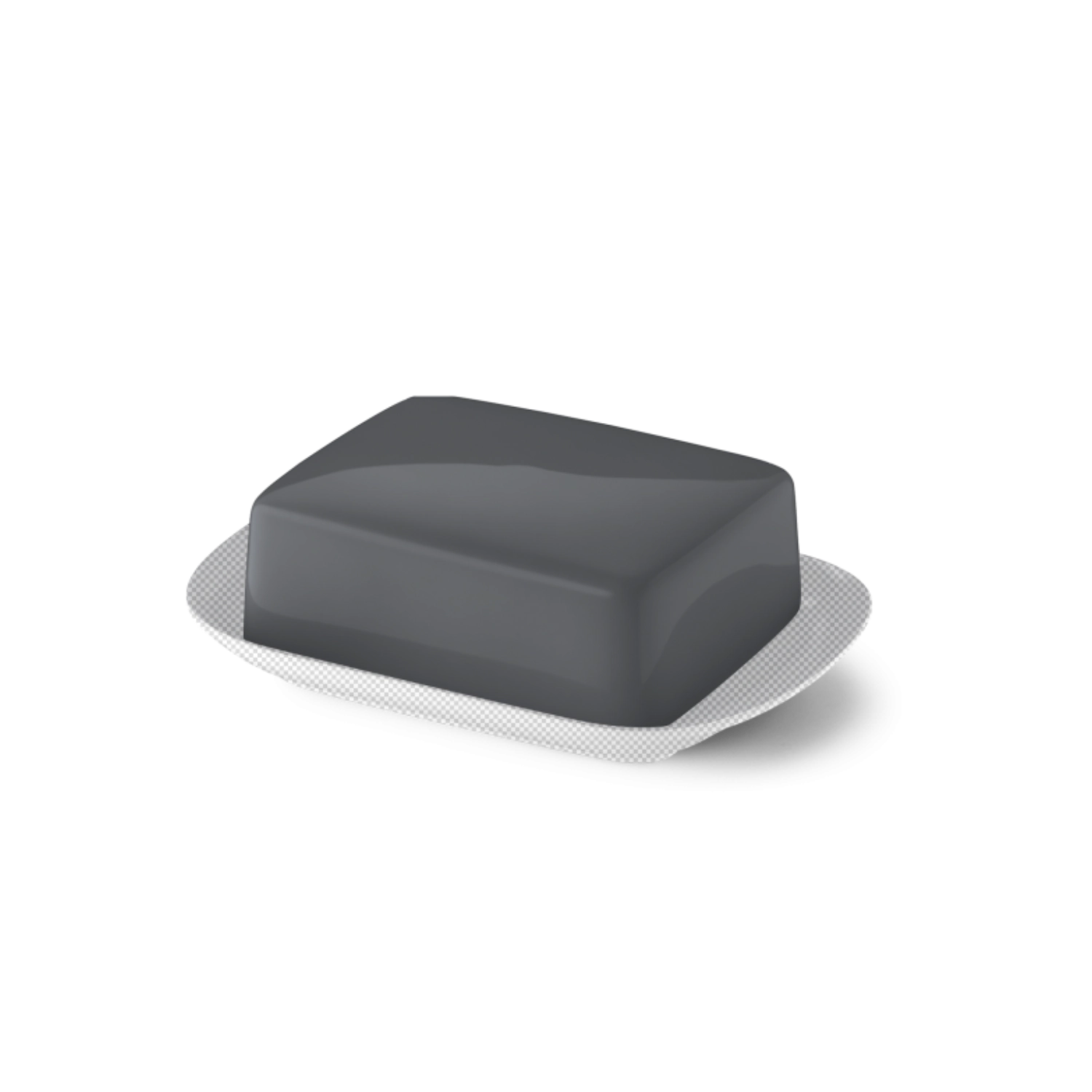 Solid Color Butterdose obere