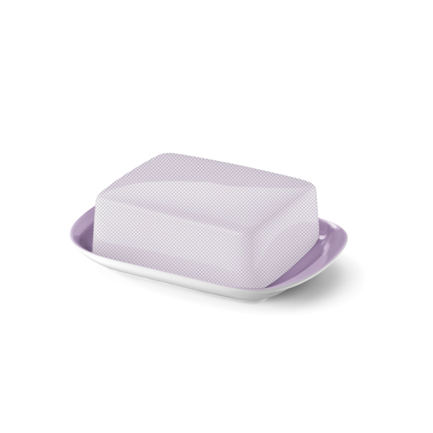 Solid Color Butterdose untere