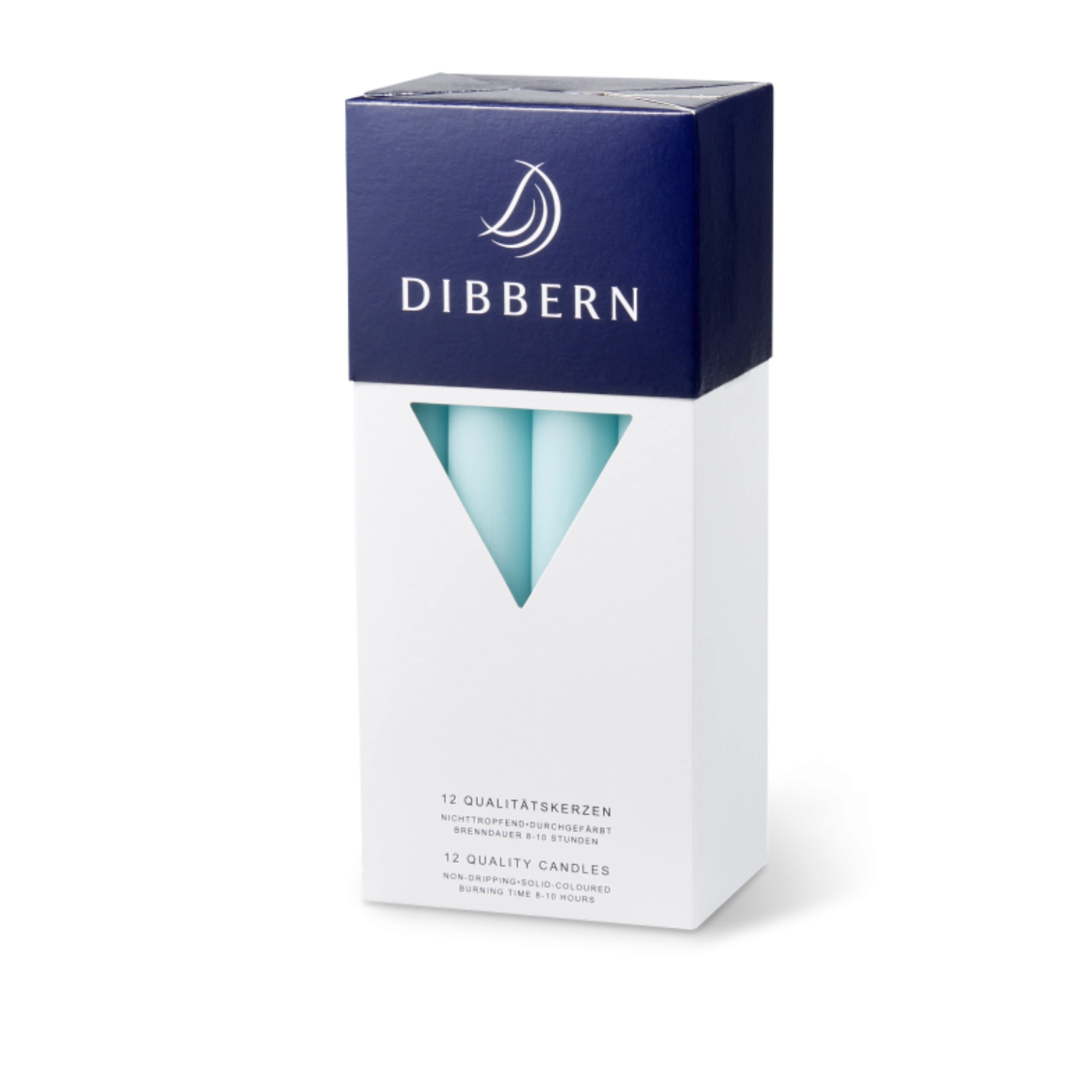 Bougie bâton 20 cm turquoise