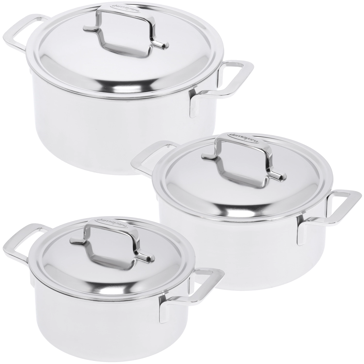 3tlg. Intense 5 Kochtopfset