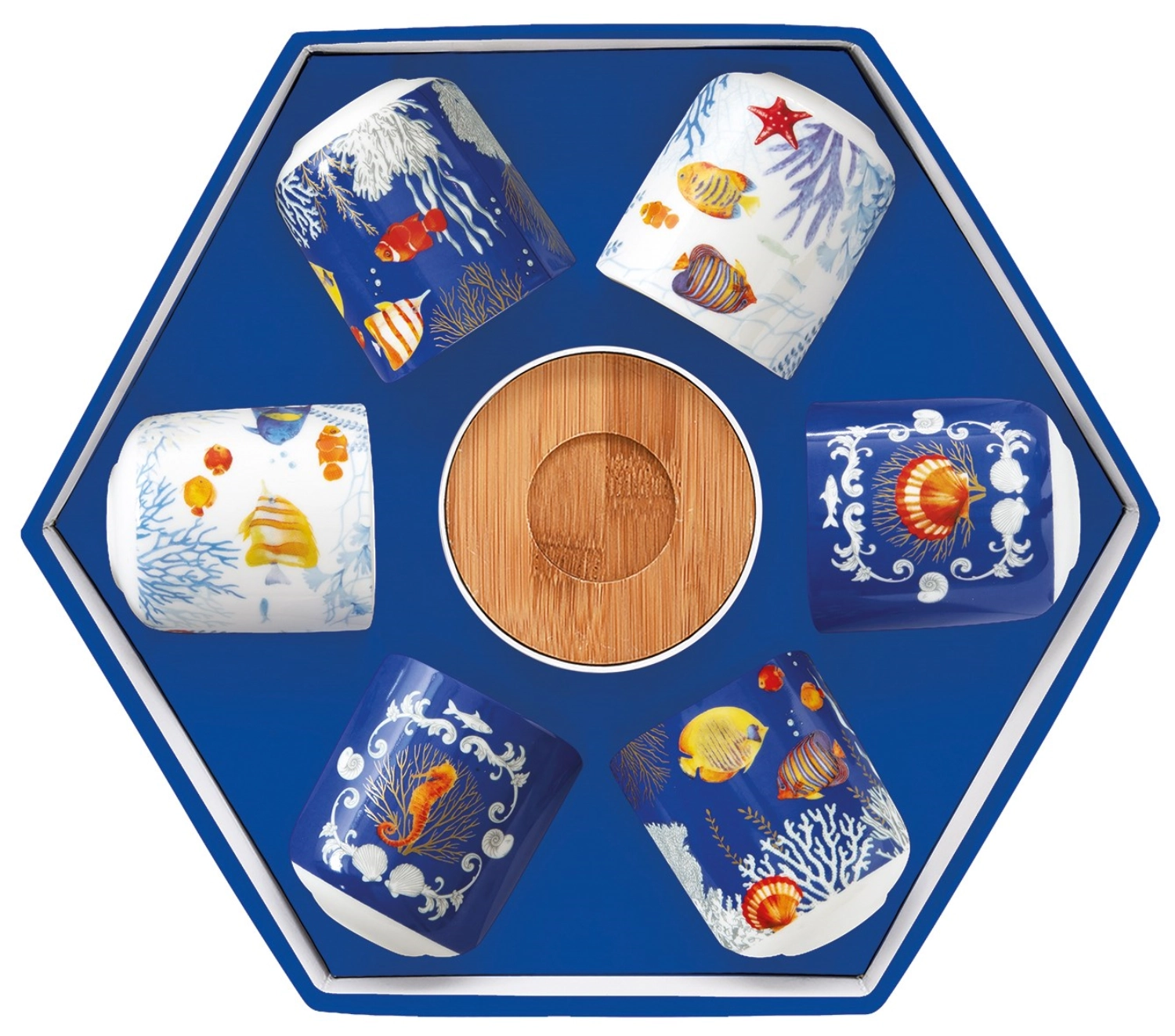 6er Set Coffee Mania Espressobecher