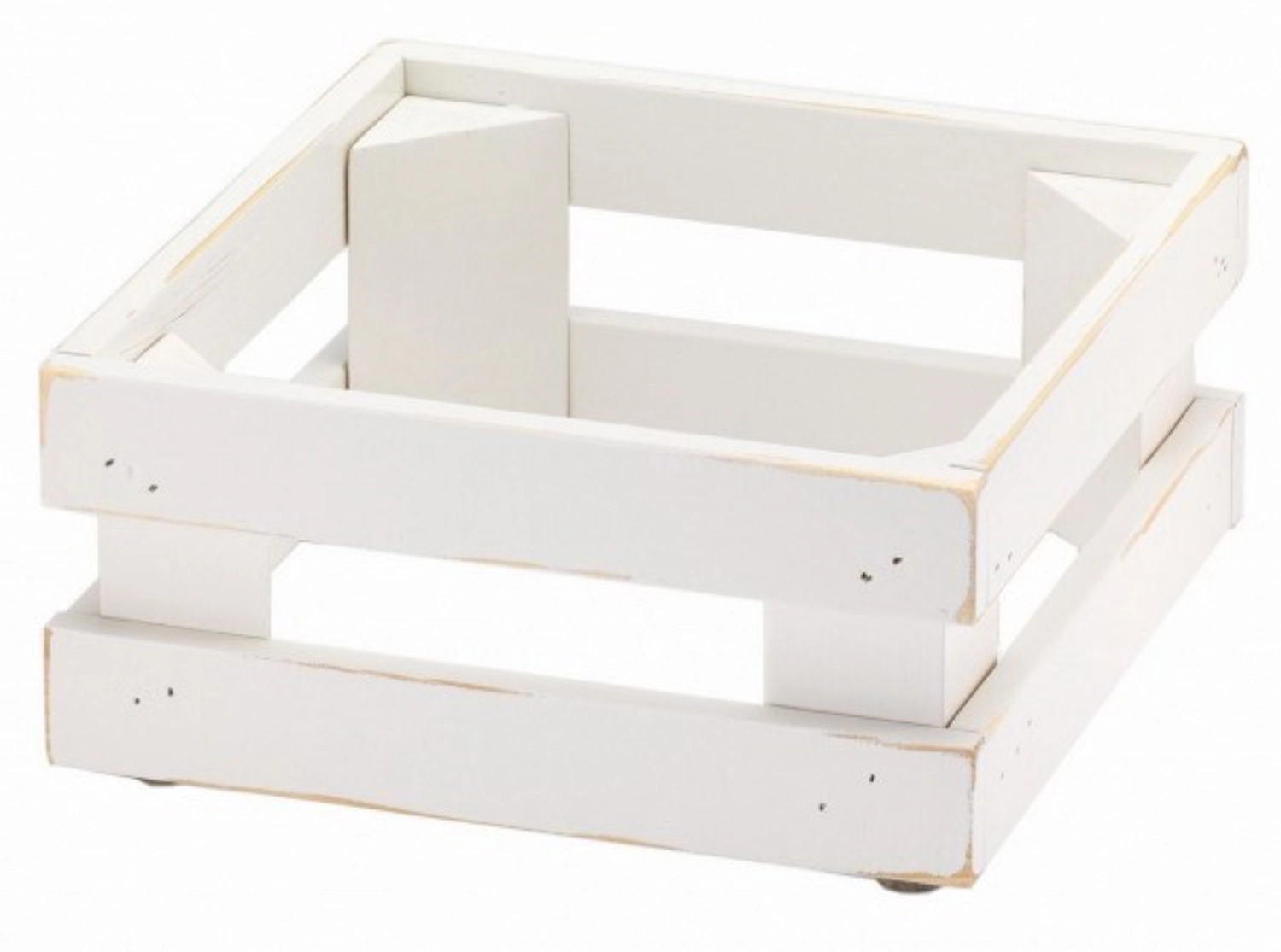 RAISER VINTAGE Standfuss S 23x23 Vintage weiss, H10cm