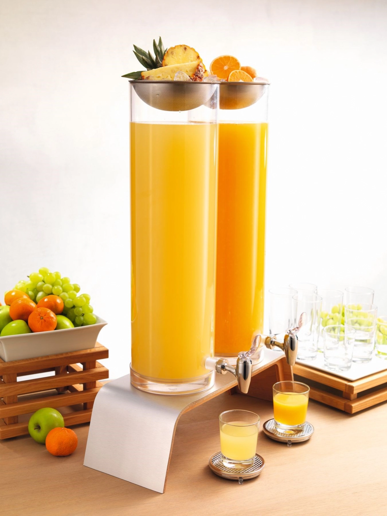 ACE OF VASE Distributeur de jus Duo 2x12litres récipient en