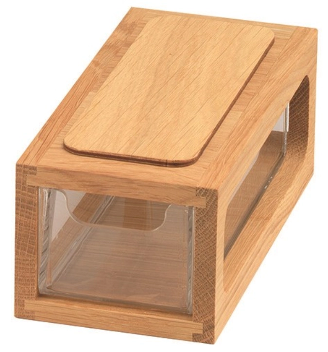 Box Bits and Pieces Stender Stapelbare Brotbox aus Eichenhol