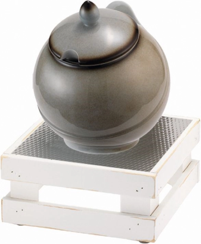 RAISER Buffet Bowl Med 23 x 23 grau M-Standfuss Vintage Whit