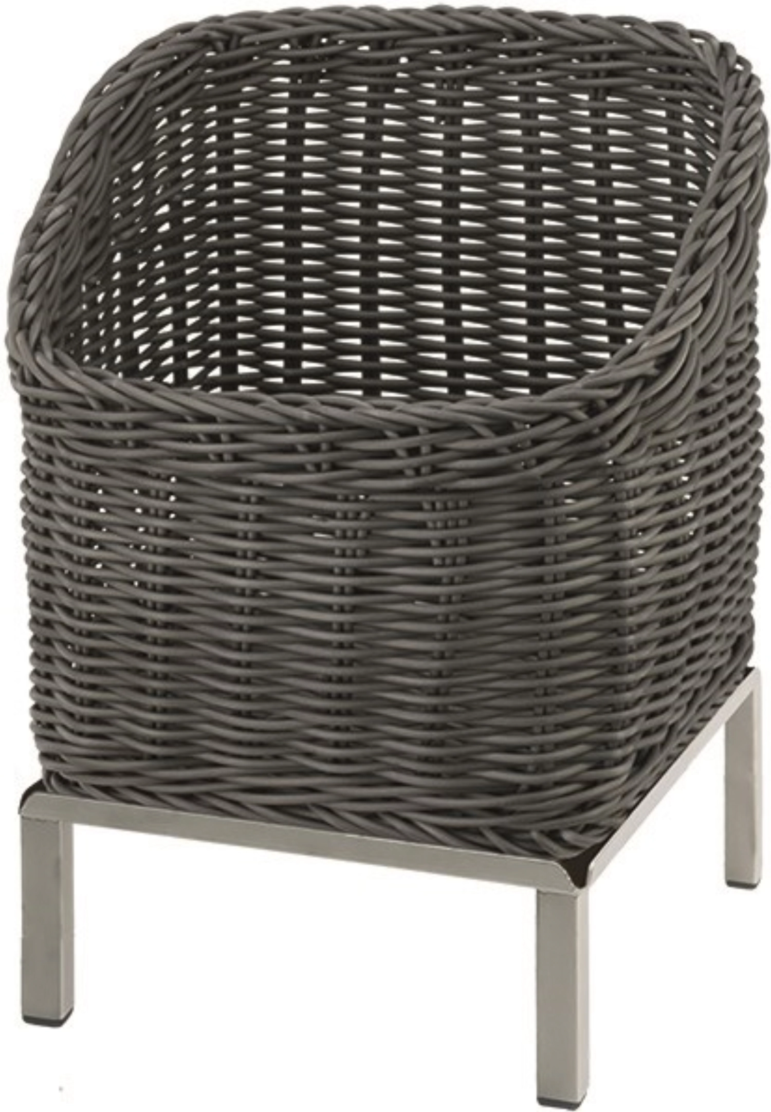 RAISER Corbeille à pain 23x23cm grey Pied M Corbeille en aci