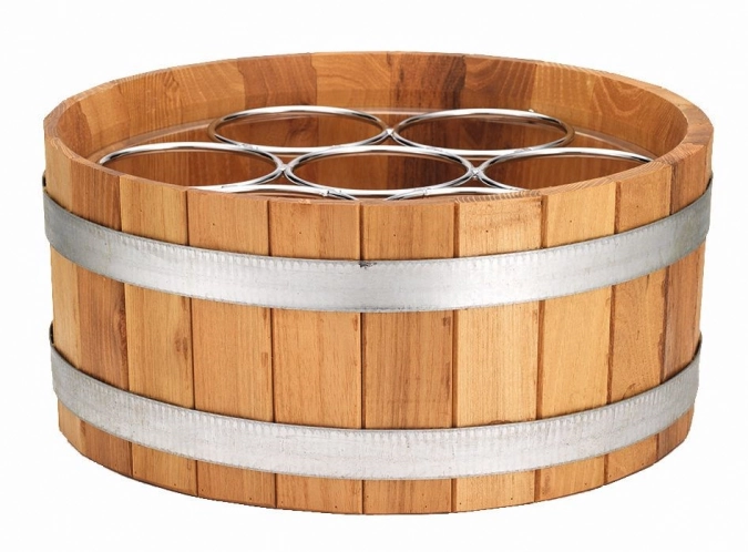 CARAFINE Septet Naturel Fût en bois de robinier