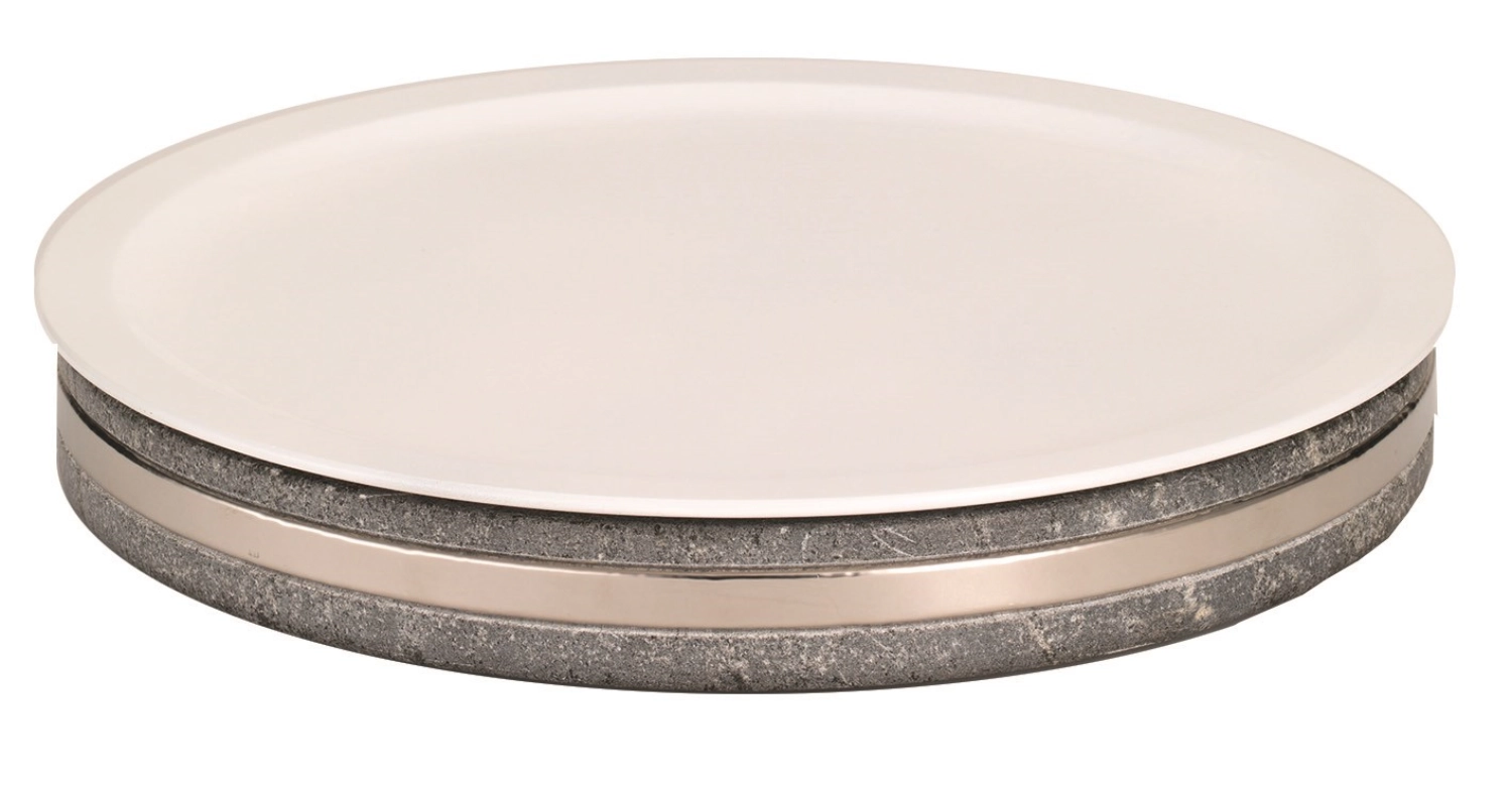 EARTH Plateau fraîcheur 400 Plateau porcelaine 410mm