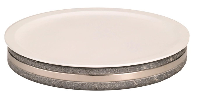 EARTH Plateau fraîcheur 400 Plateau porcelaine 410mm