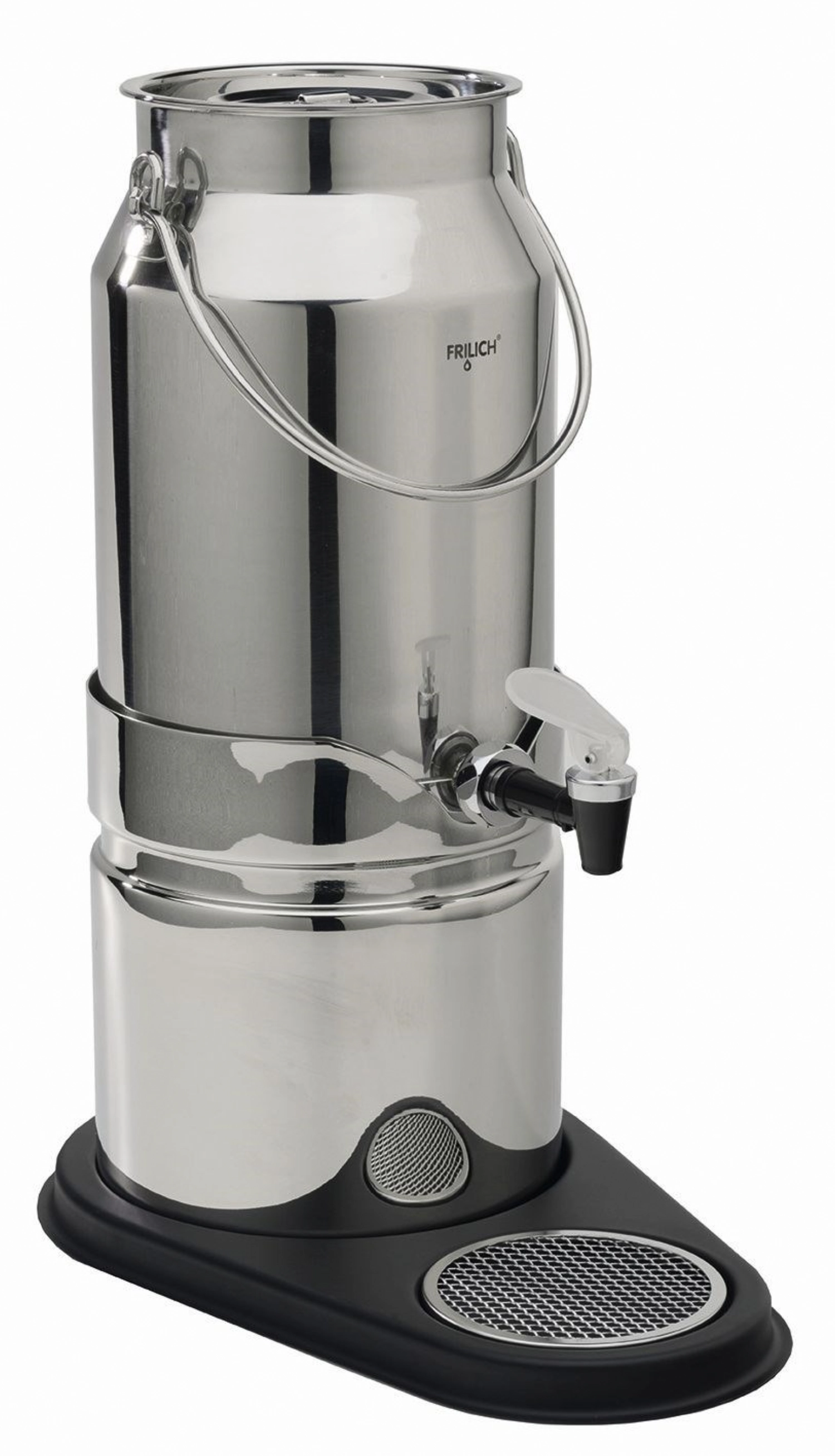 B-LINE Milchkanne 5LBehälter inkl. Deckel Edelstahl