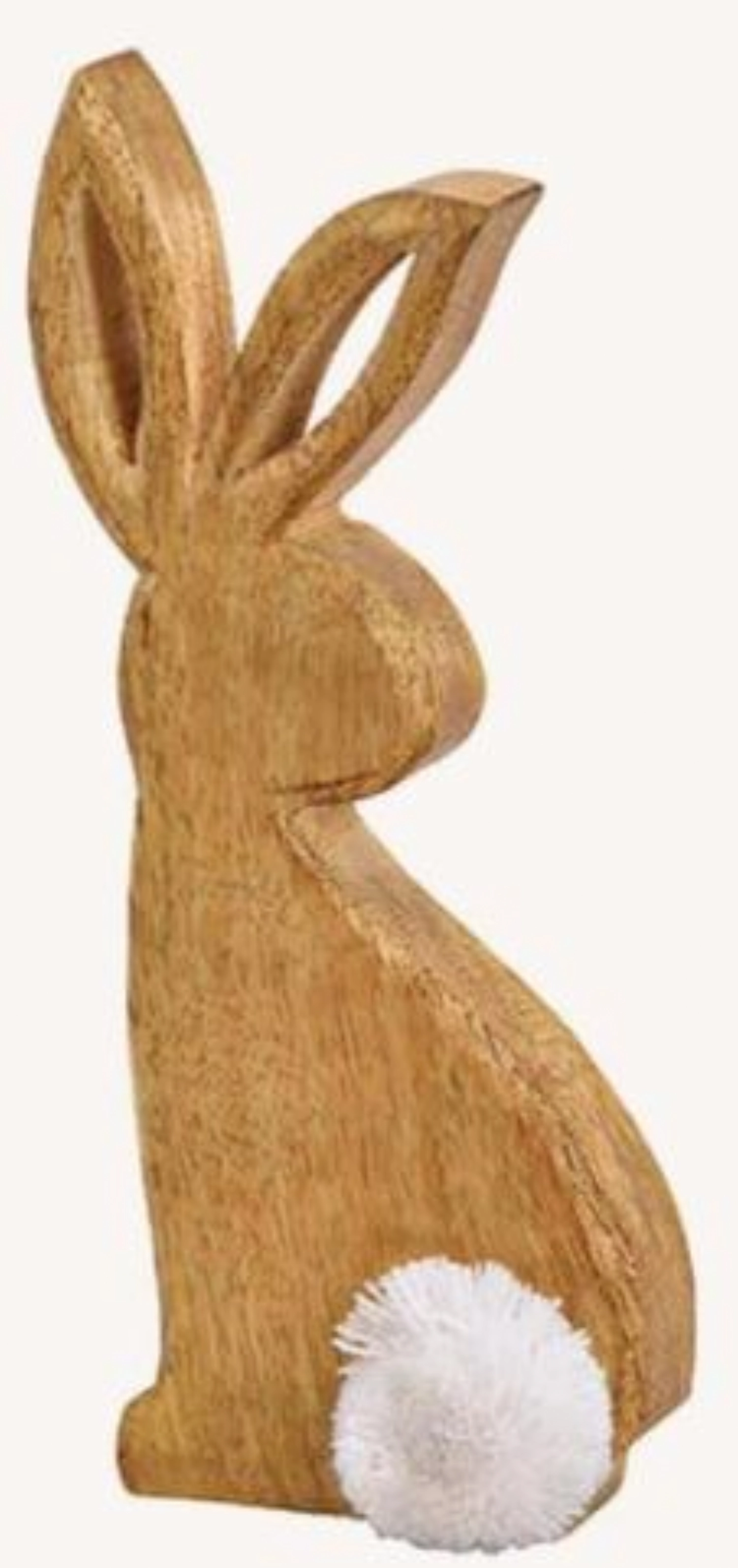 Présentoir lapin en bois s 8x20x2cm