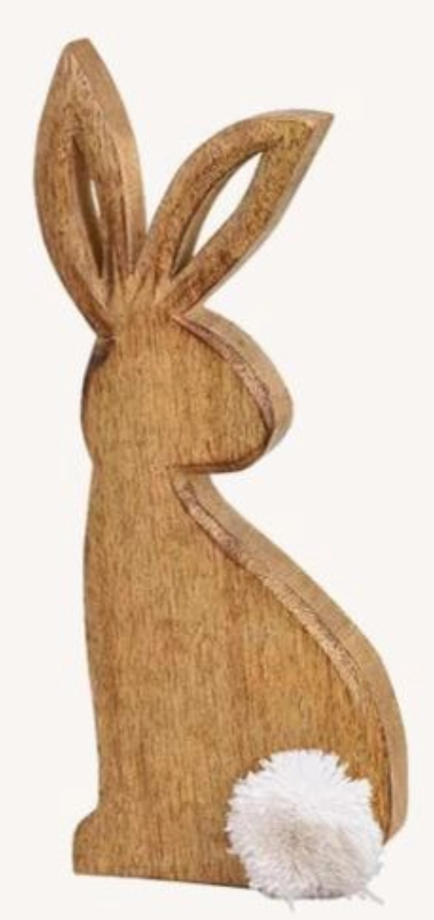 Présentoir lapin en bois m 10x25x2cm