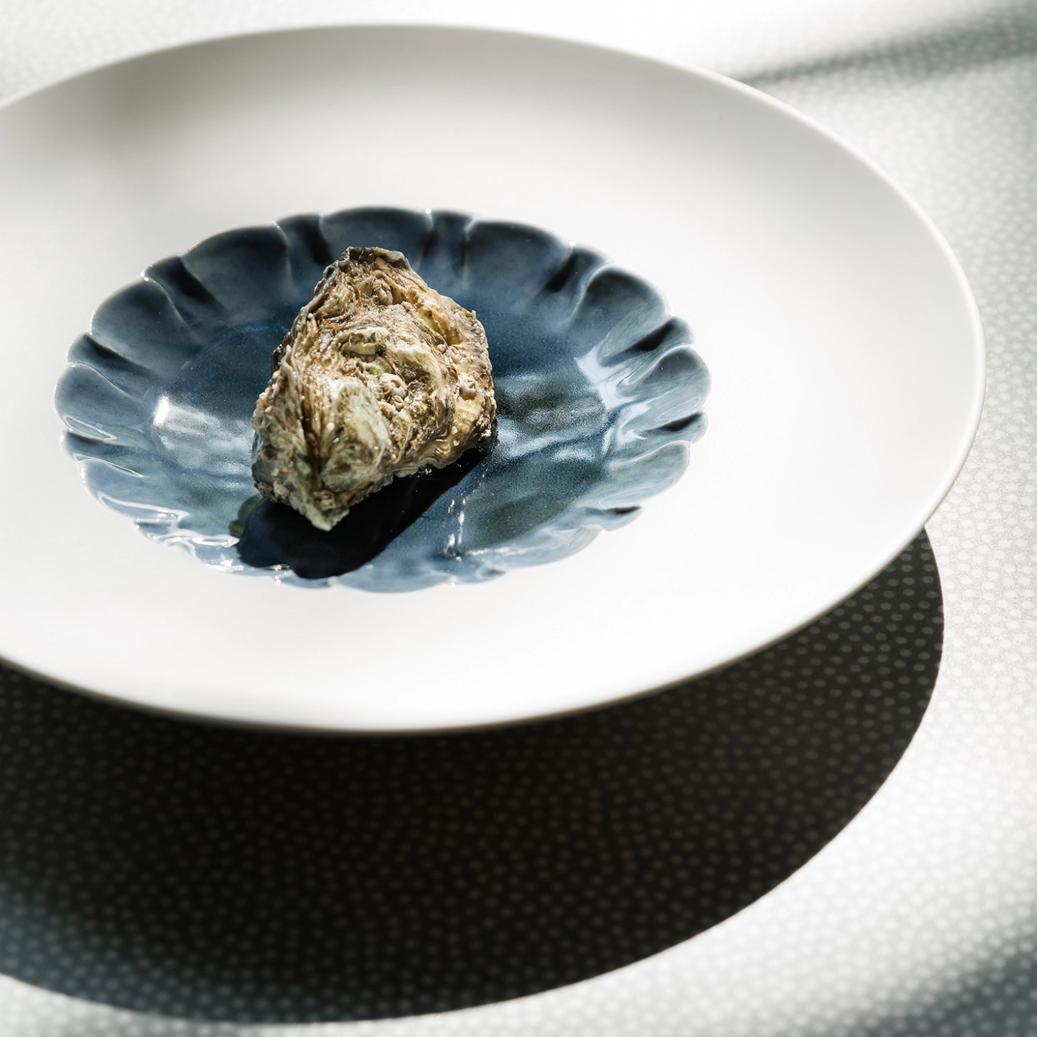 Evolution Assiette a. rebord et miroir structuré