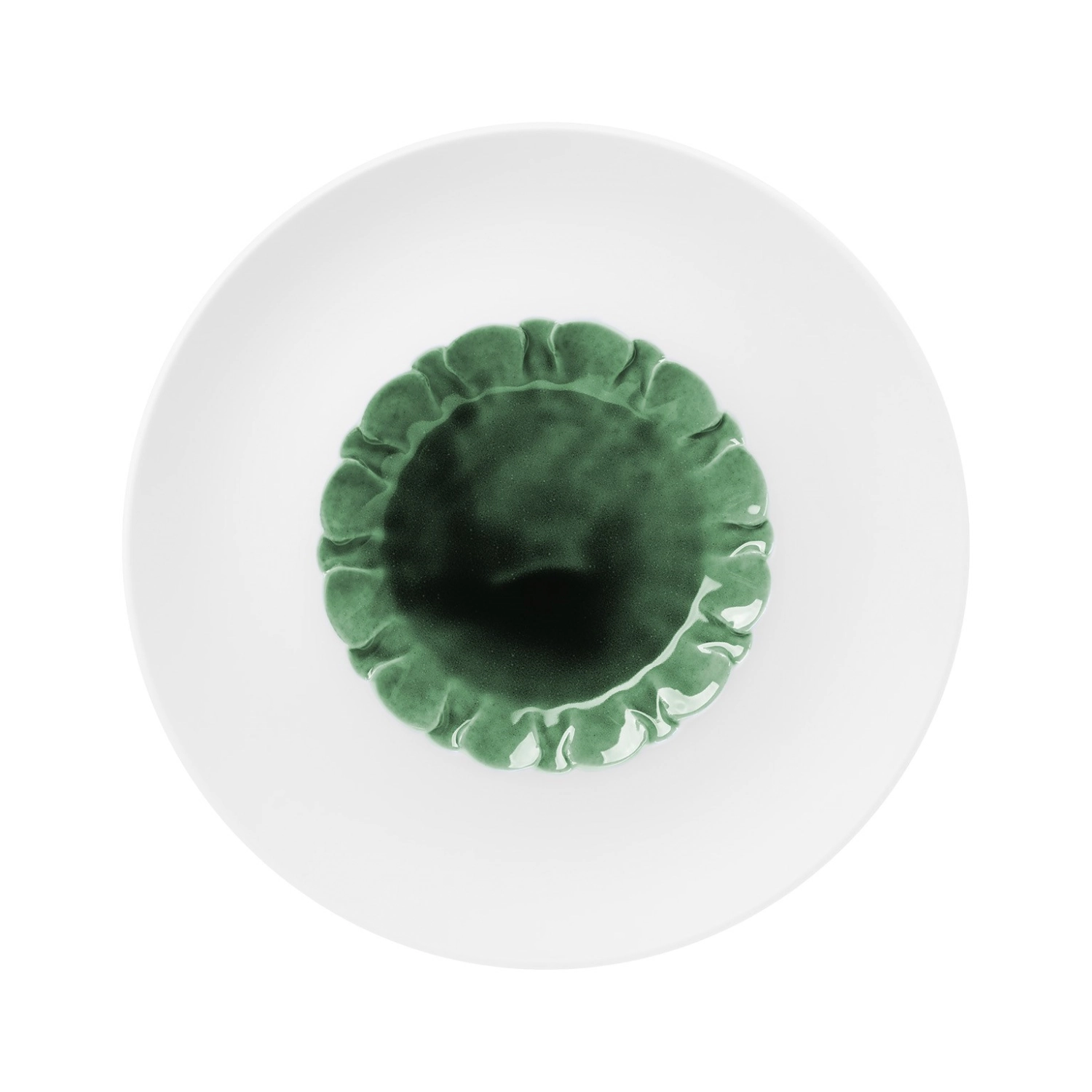 Evolution Assiette a. rebord et miroir structuré