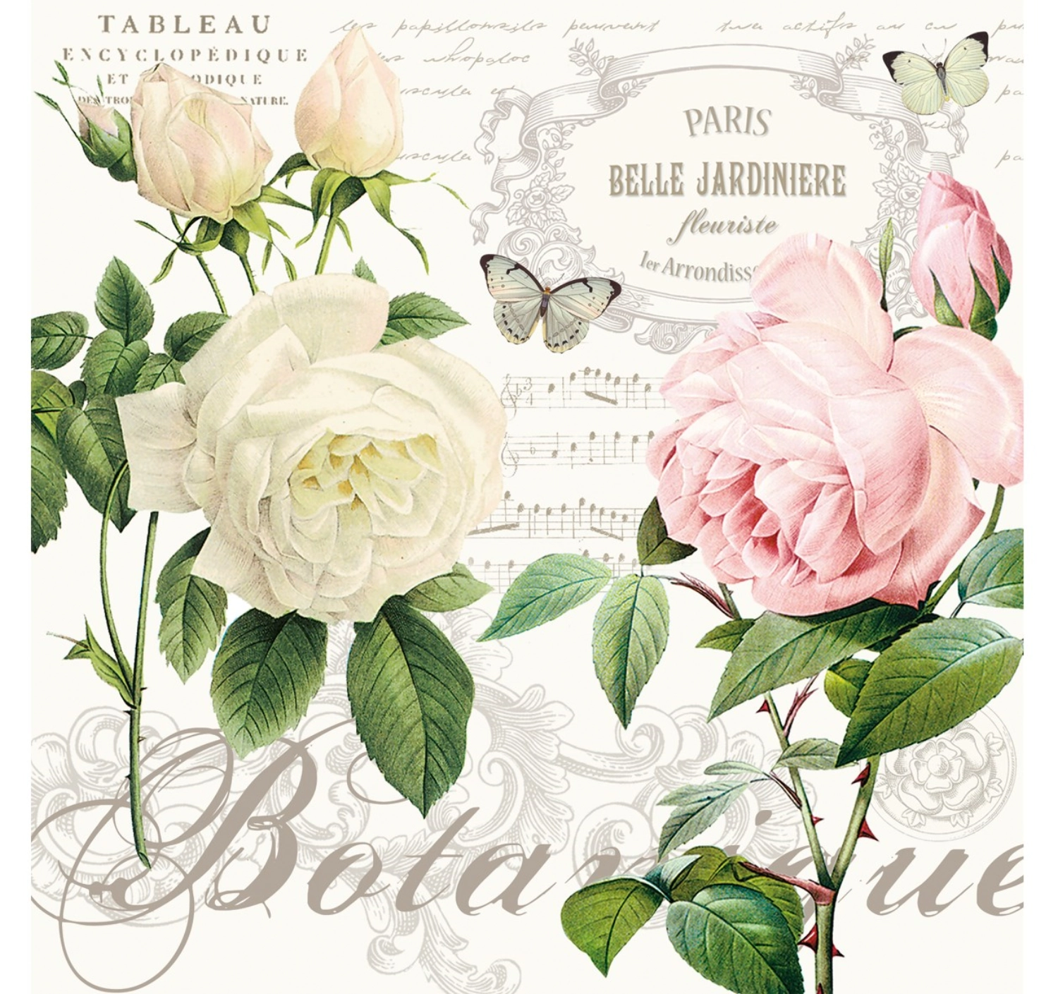 Botanique Serviettes 20 pcs. 33x33cm