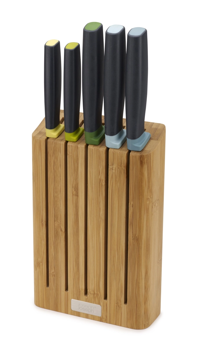 Elevate Messerblock, 5-tlg, Bambus, 35.5x14.9x6.1cm