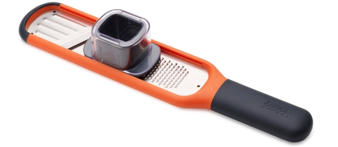 Handi-grate mini râpe 2 en 1, orange, 28.5x5.7x4.3 cm